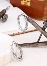 Orecchino in acciaio